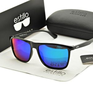 Przeciwsłoneczne męskie okulary lustrzanki z polaryzacją EST-409-11 Estillo ze skazą!