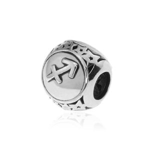 Srebrny Charms Beads - Znak zodiaku Strzelec
