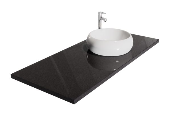 Blat łazienkowy z granitu Absolute Black 3cm
