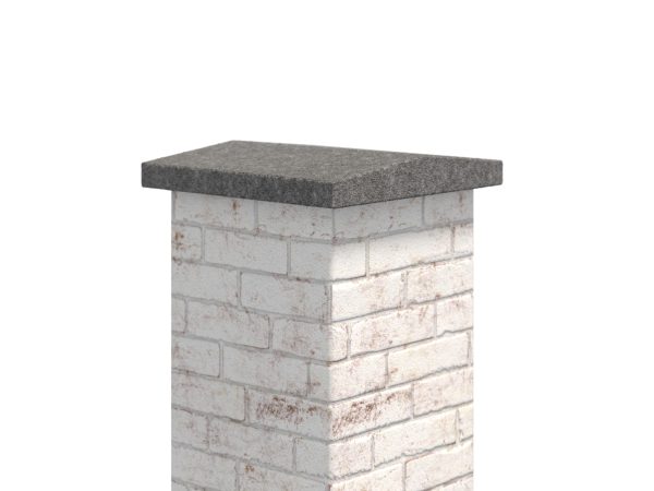 Daszek dwuspadzisty monolit granitowy Black Antracite 3cm