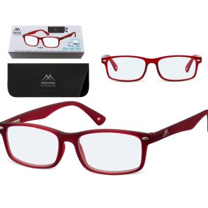 Okulary z filtrem do Komputera i Czytania z Antyrefleksem moc: +2.00 Montana BLFBOX83B