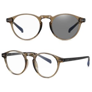 2w1 Okulary Lenonki do komputera BLUE LIGHT i przeciwsłoneczne FOTOCHROMOWE 2599D