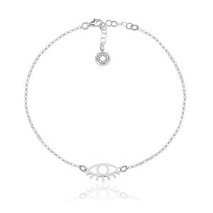 Bransoletka srebrna Oona z okiem