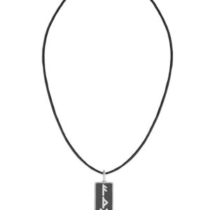 Skrypt Runiczny - Pomoc w Nauce - Naszyjnik na rzemieniu