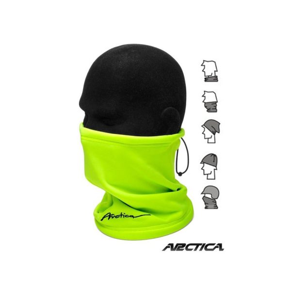 ARCTICA Komin - Czapka - Szalik - Kominiarka Dry System, seledynowy