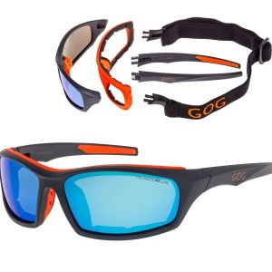 Sportowe okulary przeciwsłoneczne z polaryzacją E371-3P GOG kat.2