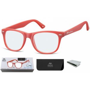 Okulary z filtrem do Komputera i Czytania moc: +1.00 Plusy z Antyrefleksem Montana BLFBOX67F