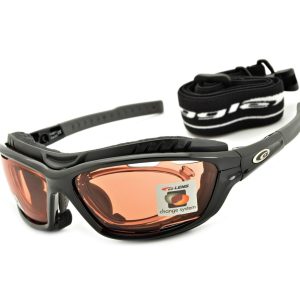 Okulary przeciwsłoneczne z polaryzacją GOGGLE T420-1R Korekcja + Pasek + Gąbka