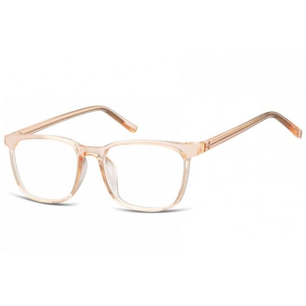 Okulary oprawki korekcyjne Nerdy zerówki transparentne Sunoptic CP124F