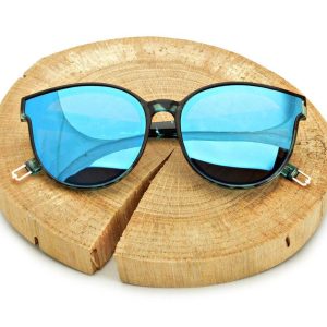Okulary przeciwsłoneczne Kocie Oczy lustrzane Damskie HM-1605