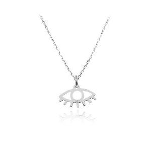 Naszyjnik srebrny Oona z okiem