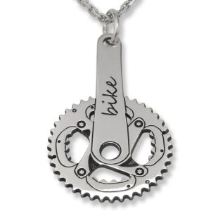 Wisiorek srebrny Korba Rower-1