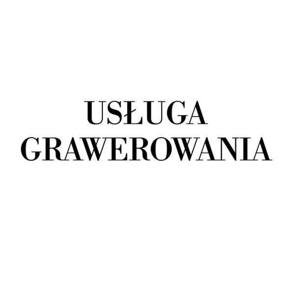 Usługa Grawer - na metalowym pudełeczku jubilerskim