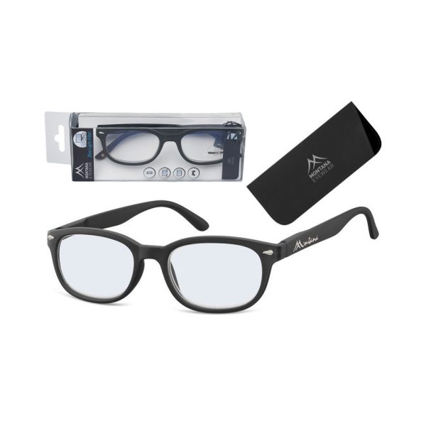 Okulary z filtrem Do Czytania i Komputera z Antyrefleksem Montana BLF70 moc: +2.5