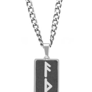 Skrypt Runiczny - Pomoc w Nauce - Naszyjnik Męski