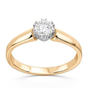 Pierścionek zaręczynowy z brylantem 0,30ct G/Si1 BP-2130ZB