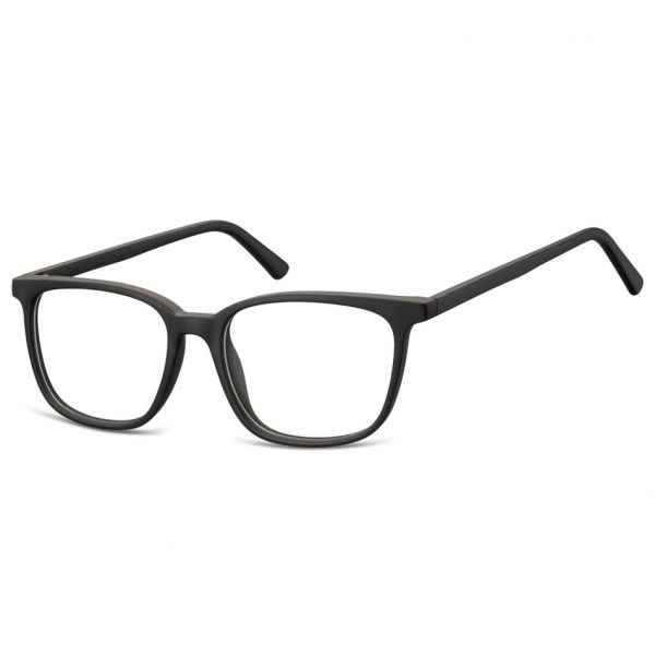 Okulary oprawki korekcyjne nerdy zerówki Sunoptic CP133 czarne