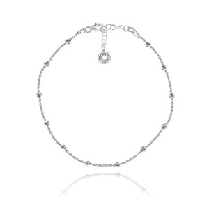 Bransoletka łańcuszek małe kulki Amelia