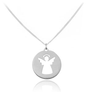 Naszyjnik Aniołek - Pamiątka Chrztu