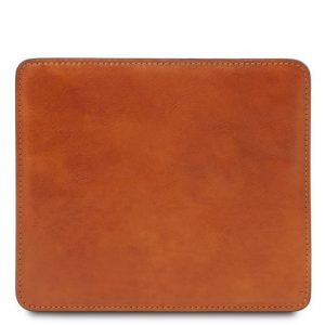 Tuscany Leather Skórzana podkładka pod myszkę , kolor miodowy TL141891