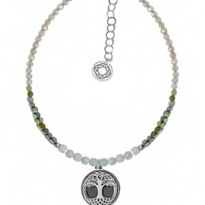 Bransoletka Yggdrasil - Drzewo Życia - naturalne kamienie