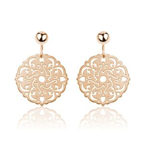 Kolczyki Rozeta Sophie - rose gold