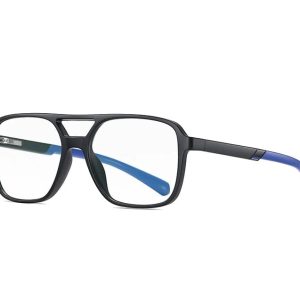 Okulary pilotki do komputera TV smartfona BLUE LIGHT zerówki aviatory 2595B