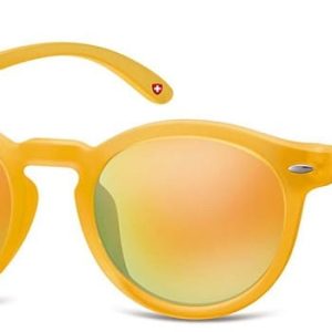 Okulary lenonki Montana MS28D żółte lustrzanki