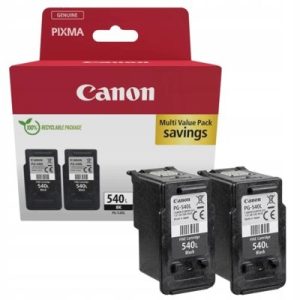 Tusze Oryginalne Canon PG-540L (5224B020) (Czarne) (dwupak) - DARMOWA DOSTAWA w 24h