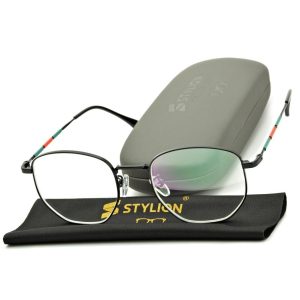 Okulary zerówki z antyrefleksem ST316 moc: 0.00 czarne