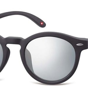Okulary lenonki Montana MS28 czarne lustrzanki