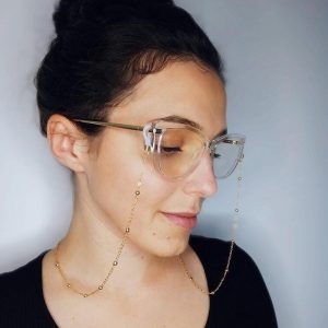 Okulary kocie do komputera damskie z filtrem BLUE Light zerówki 2577-5