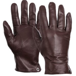 Rękawiczki Skórzane męskie ocieplane 'miś' RKW4A-XL rozm.XL