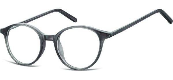 Okulary oprawki zerówki korekcyjne lenonki Unisex Sunoptic AC23C ciemny brązowy