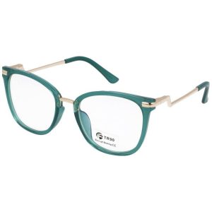 Okulary kocie do komputera damskie z filtrem BLUE Light zerówki 2566-4