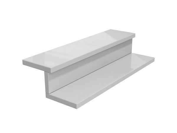 Schody konglomerat kwarcowy Crystal White 2cm