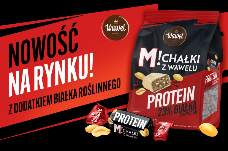 Nowość: Michałki z Wawelu Protein kultowe cukierki z dodatkiem białka