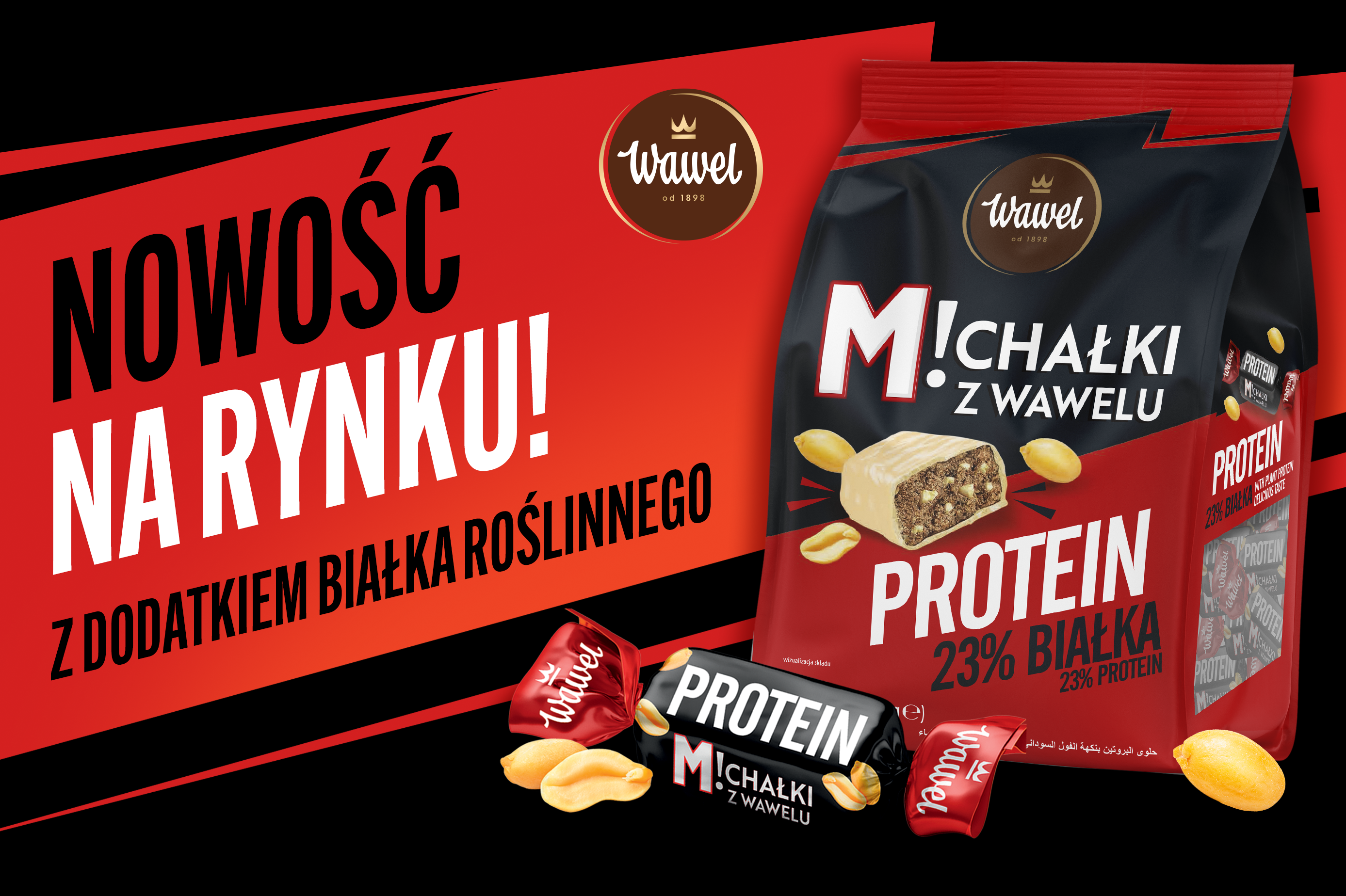 Nowość: Michałki z Wawelu Protein kultowe cukierki z dodatkiem białka