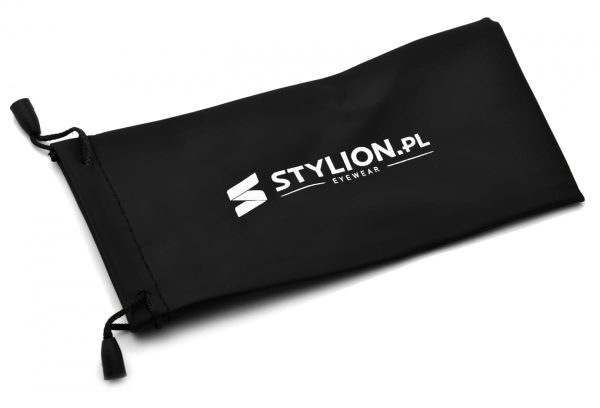 Etui woreczek czarny na okulary Stylion.pl