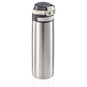 Kubek termiczny Flip 600 ml, srebrny