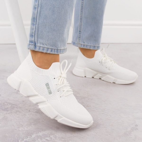 Buty sportowe damskie komfortowe białe Big Star JJ274268