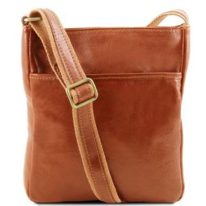 Tuscany Leather Jason - skórzana torba męska na ramię , kolor miodowy TL141300