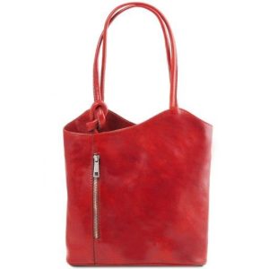 Tuscany Leather Patty - skórza torba na ramię , kolor czerwony TL141497