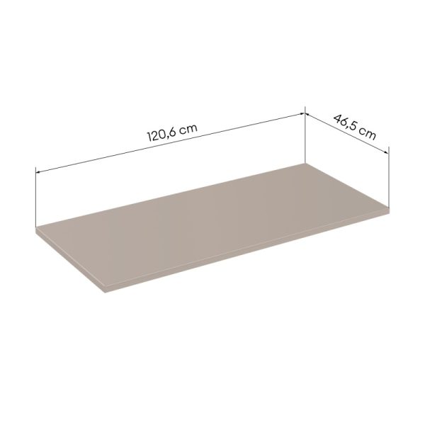 Blat łazienkowy Adel Cashmere 120 cm, kaszmir