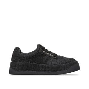 SNEAKERSY NA PLATFORMIE Z KRYSZTAŁOWYM ZDOBIENIEM