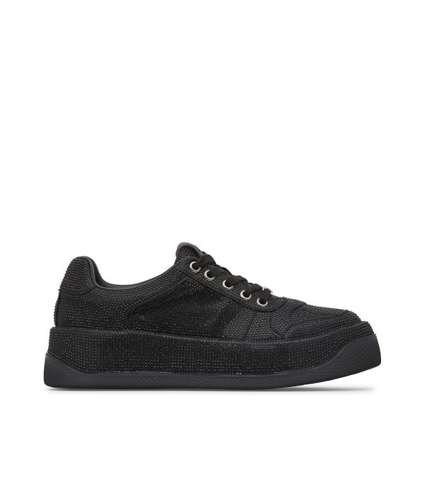 SNEAKERSY NA PLATFORMIE Z KRYSZTAŁOWYM ZDOBIENIEM