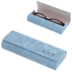 Etui okularowe na magnes ET-122C niebieskie