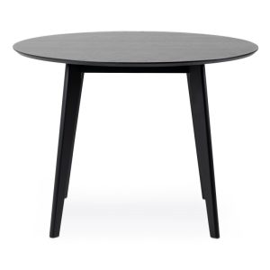 Stół okrągły do jadalni 105 cm Roxby czarny