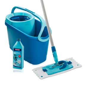 Zestaw mopa CLEAN TWIST M Ergo z płynem czyszczącym, do wszystkich gładkich podłóg