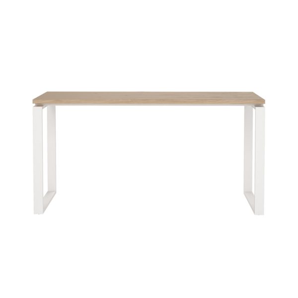 Biurko z przedłużeniem Sign 150 cm, jackson hickory, biały mat